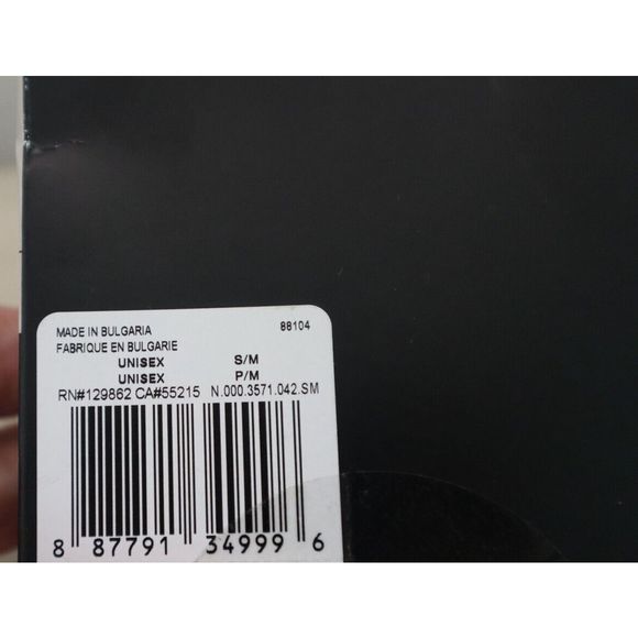 Nike N.000.3571.042 Unisex S/M Black/Silver Breaking 2 Running Arm Sleeves - Picture 4 of 5